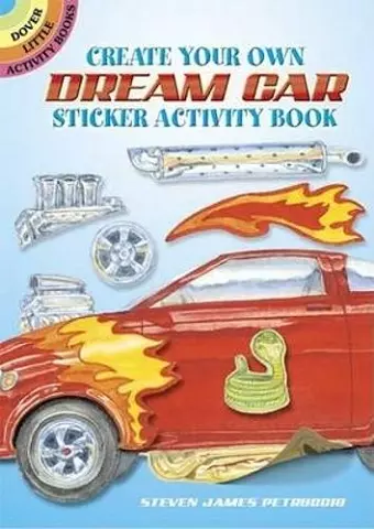 Create Your Own Dream Car Sticker Activity Book cover