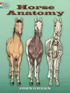 Horse Anatomy Coloring Book cover