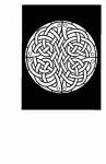 Celtic Knotwork, Stained Glass Coloring Book cover