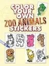 Color Your Own Zoo Animals Stickers cover