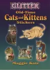 Glitter Old-Time Cats and Kittens Stickers cover