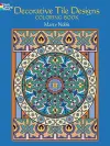 Decorative Tile Designs Coloring Book cover