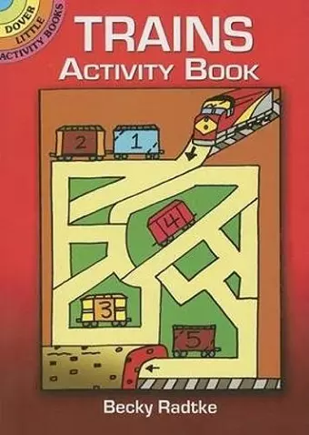 Trains Activity Book cover