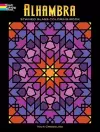 Alhambra Stained Glass Coloring Book cover