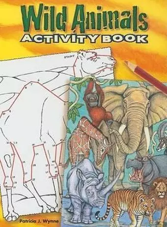 Wild Animals Activity Book cover