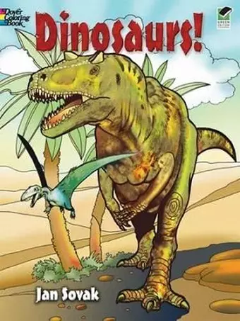 Dinosaurs! Coloring Book cover