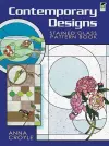 Contemporary Designs Stained Glass Pattern Book cover