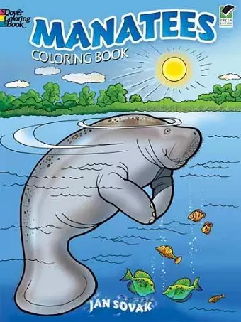 Manatees Coloring Book cover