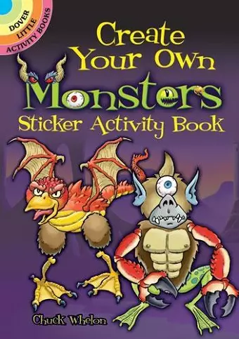 Create Your Own Monsters Sticker Activity Book cover