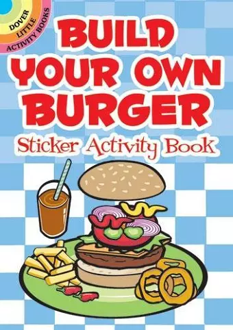 Build Your Own Burger Sticker Activity Book cover