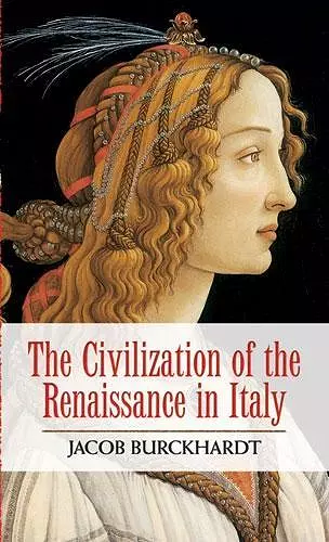 The Civilization of the Renaissance in Italy cover