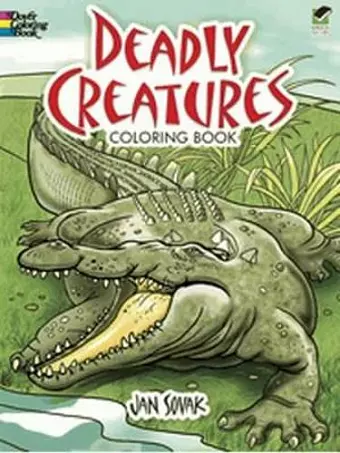 Deadly Creatures Coloring Book cover