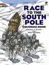 Race to the South Pole Coloring Book cover