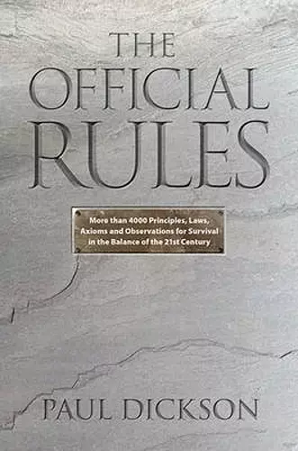 The Official Rules cover