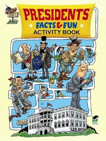 Presidents Facts and Fun Activity Book cover