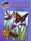 3-D Coloring Book - Butterfly Designs cover