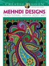 Creative Haven Mehndi Designs Coloring Book cover