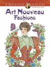Creative Haven Art Nouveau Fashions Coloring Book cover
