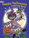 Happy Halloween Coloring Book cover