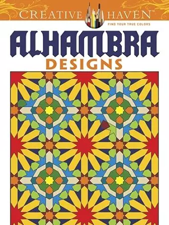 Creative Haven Alhambra Designs Coloring Book cover