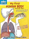 Boost My First Human Body Coloring Book cover