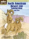 Boost North American Desert Life Coloring Book cover