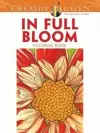Creative Haven in Full Bloom Coloring Book cover