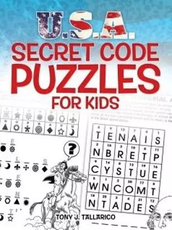 U.S.A. Secret Code Puzzles for Kids cover