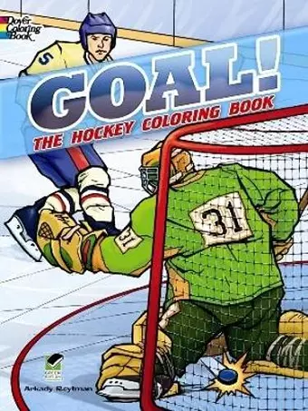 Goal! the Hockey Coloring Book cover