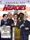 American Heroes Coloring Book cover