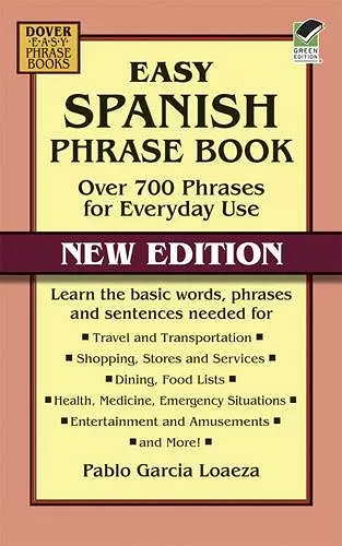 Easy Spanish Phrase Book New Edition cover