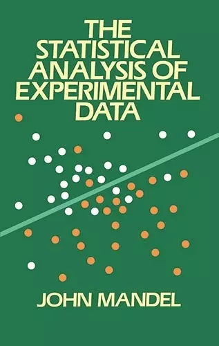 The Statistical Analysis of Experimental Data cover