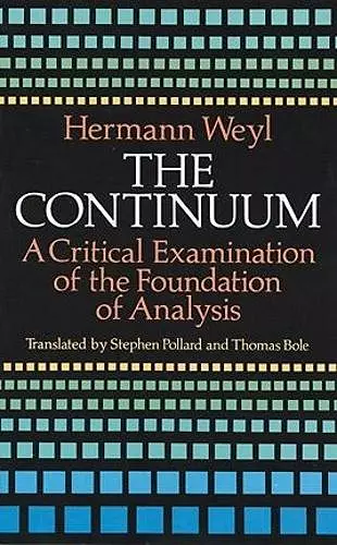 The Continuum cover