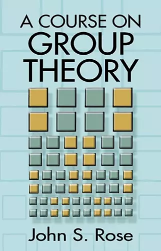 A Course on Group Theory cover