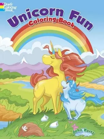 Unicorn Fun Coloring Book cover