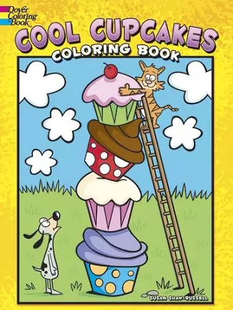 Cool Cupcakes Coloring Book cover