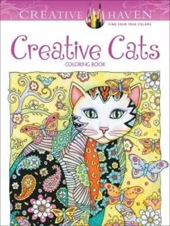 Creative Haven Creative Cats Coloring Book cover