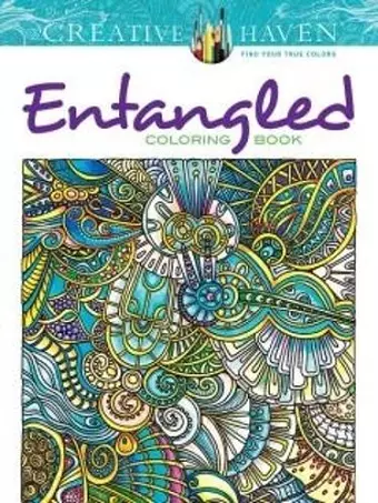 Creative Haven Entangled Coloring Book cover