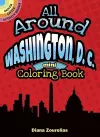 All Around Washington D.C. Mini Coloring Book cover