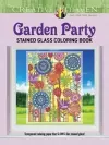 Creative Haven Garden Party Stained Glass Coloring Book cover