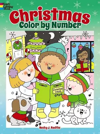 Christmas Color by Number cover