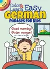 Color & Learn Easy German Phrases for Kids cover