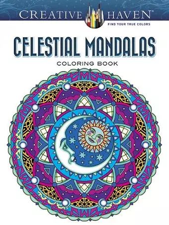 Creative Haven Celestial Mandalas Coloring Book cover