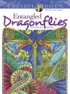 Creative Haven Entangled Dragonflies Coloring Book cover