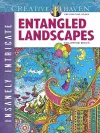 Creative Haven Insanely Intricate Entangled Landscapes Coloring Book cover
