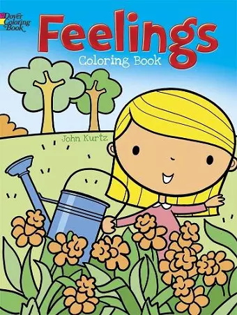 Feelings Coloring Book cover