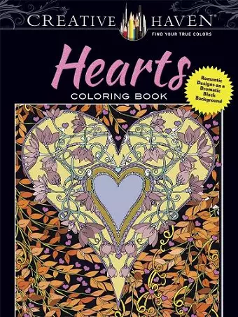 Creative Haven Hearts Coloring Book cover