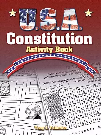 U.S.A. Constitution Activity Book cover