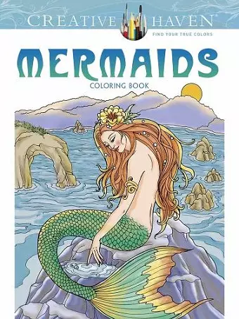 Creative Haven Mermaids Coloring Book cover