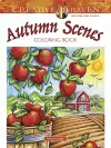 Creative Haven Autumn Scenes Coloring Book cover